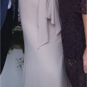 Elegant beige pink Cream Dress